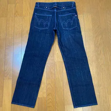 캐논 라인진 스트레이트 데님 다크 블루