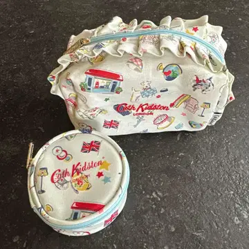 Cath Kidston 파우치 세트 런던 디자인 2개 세트