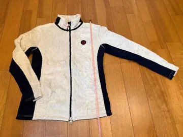 BRIEFING 플리스 자켓 S 베이지/블랙 브리핑