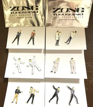 동방신기 니코이치 핀즈 미야시타 파크 팝업 스토어 6종 컴플리트