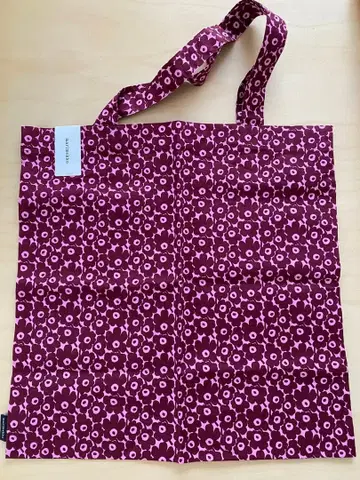 마리메꼬 새상품 Pikkuinen Unikko 토트백 44 x 43cm