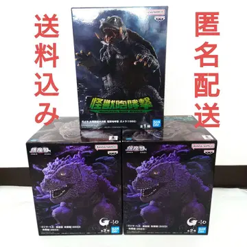 고질라/가메라 피규어 3체 세트