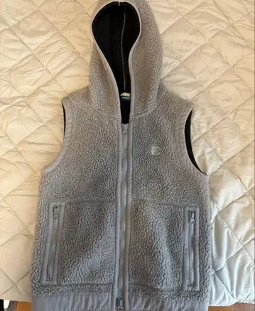 RHC 론 헤르만 KAVU 플리스 보아 베스트 그레이 XS