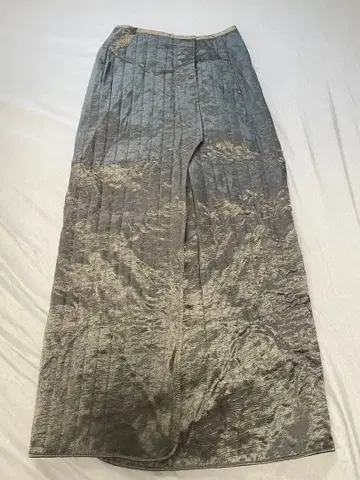 [ BLACK by moussy 퀼팅 랩스커트 사이즈 S ]