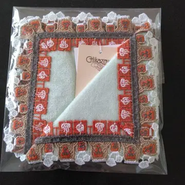 긴자와 레이스 온천 원숭이 손수건 1개