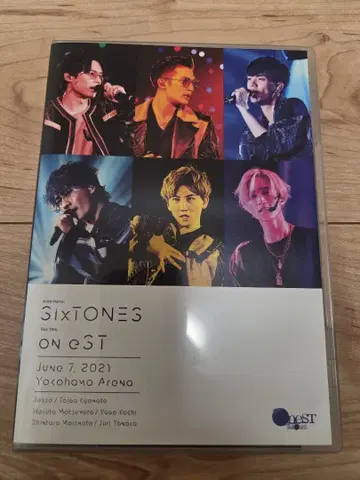 SixTONES on eST Blu-ray