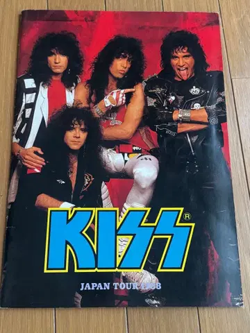 KISS JAPAN TOUR 1988 팜플렛