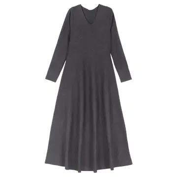 코우베레타스 KOBE LETTUCE 핏&플레어 니트 원피스 그레이