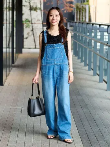 NOBLE 별주 SERGE de bleu/서지 오버롤 36