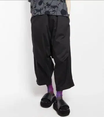 고메 코튼 트윌 니턱 사루엘 팬츠