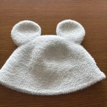 도쿄 디즈니 리조트 귀도리 모자 그레이