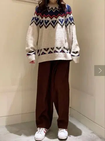 CIAOPANIC TYPY : [ OSORO ] 노르딕 니트 풀오버