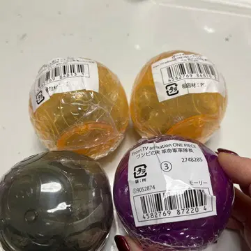 원피스 캡슐 토이 4개 세트