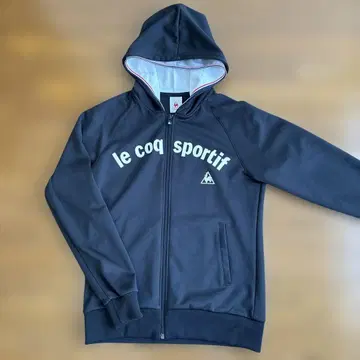 르꼬끄 스포르티브 풀 집업 후드티 M 블랙