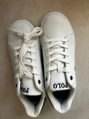 Polo 화이트 스니커즈 36