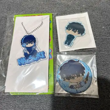 사카모토 데이즈 세바 나츠키 파보테리아 로손 아크릴 키링 캔뱃지