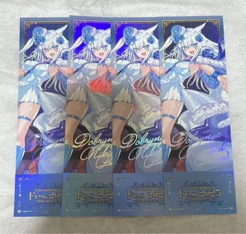 FGO fes 티켓풍 카드 니키치치