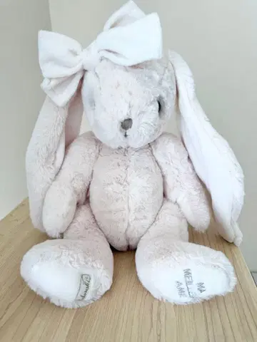 [ 새상품급 ] 부코우스키 토끼 봉제 인형 리본 포함