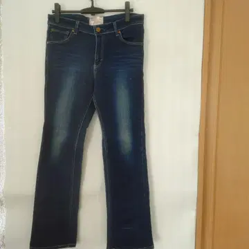 플레어 데님 청바지