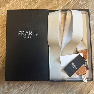 [택 포함 새상품] 프렐리긴자 서스펜더 일본제 소가죽(이탈리아제)