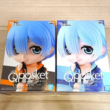 Qposket 리제로 렘 피규어 세트