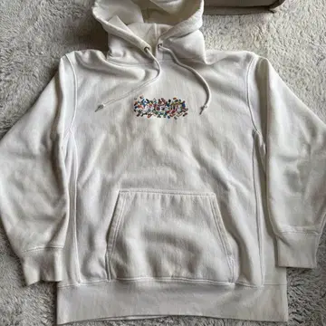 APPLEBUM 화이트 후드티 XL