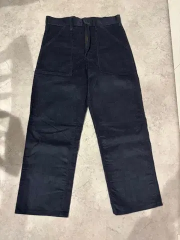 GUNG HO 코듀로이 베이커 팬츠 made in USA 네이비