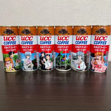 에반게리온 UCC 밀크 커피 스틸 캔