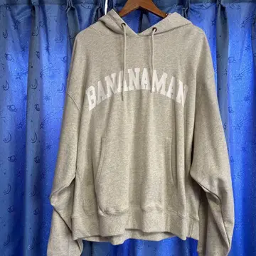 bananaman 후드티 화이트(WHT) 바나나맨 후드티