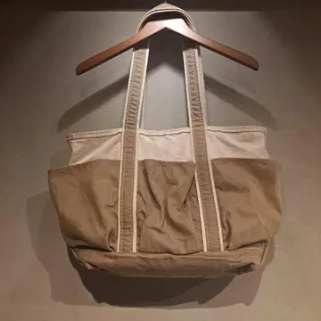 90s L.L.Bean 토트백 가든 토트 브라운 데님