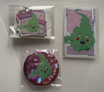 모브사이코 100 마루이 에쿠보 캔뱃지 브로마이드 아크링 키링