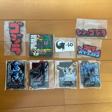 제일복권 고질라 괴수난무 -난폭한 짐승- F상 4점과 H상 5점 세트