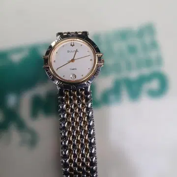 Bulova 쿼츠 시계 실버/골드