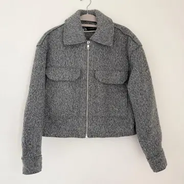 [새상품급] ZARA 부클레 숏 자켓 S사이즈