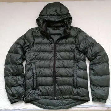 [레어] +J 후디 다운 자켓 Mens M 사이즈 카키