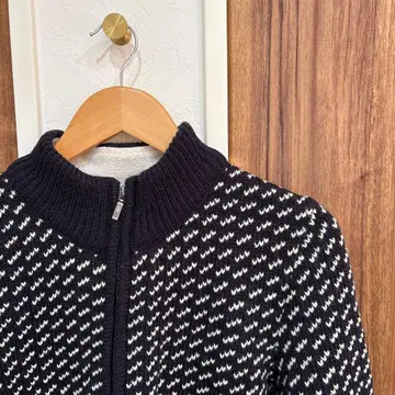 L.L.BEAN 바즈아이 니트 스웨터 풀 집업 노르웨이산