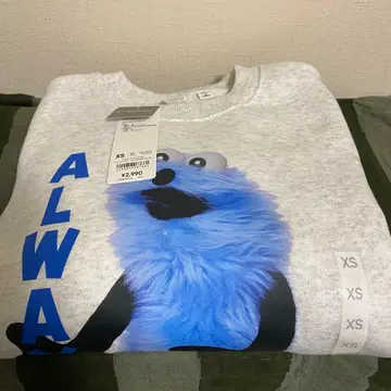 지유 헤비 웨이트 맨투맨 풀오버 퍼펫 순순 XXL