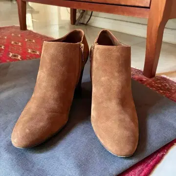 세르지오로시 사이드 지퍼 스웨이드 부티