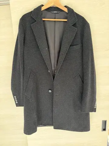 NEWYORKER 다크 그레이 체스터 코트