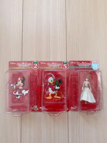 Happy 복권 디즈니 크리스마스 오너먼트 도날드 미니 안나