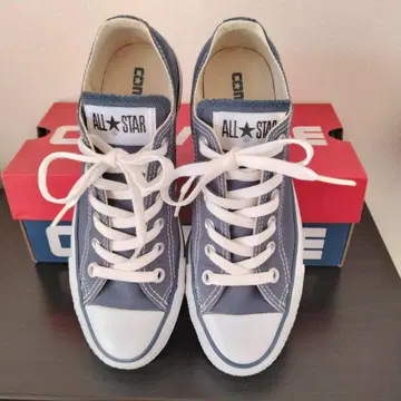 컨버스 올스타 스니커즈 24cm 네이비