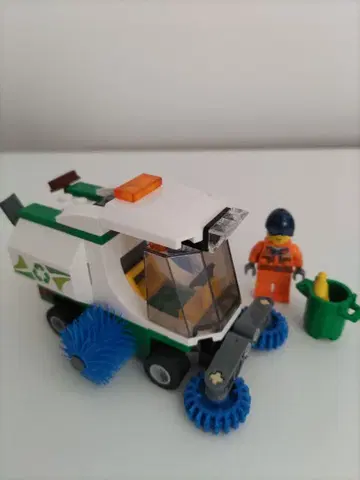 LEGO 청소차 미니 피규어 포함