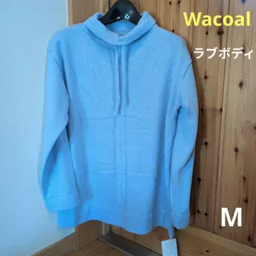 Wacoal 러브 바디 스카이블루 니트 스웨터 QNF-120 M 사이즈