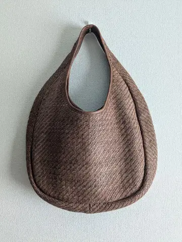 REN 서클 바스켓 시어링 가죽