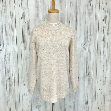 MARSCIANO * 이탈리아제 캐시미어 100% 컬러풀 네프 긴팔 니트