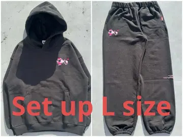 9090 90 로고 오리지널 후디 팬츠 세트업