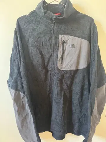 THE NORTH FACE 플리스 자켓 블랙 그레이