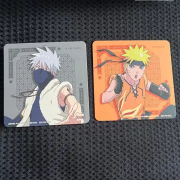 NARUTO THE 캐릭터 CAFE RPG 카카시 나루토 혜택 코스터