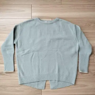 iCB 라이트 블루 니트 스웨터 긴팔