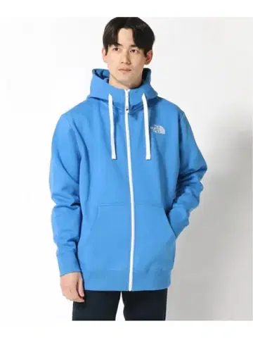 THE NORTH FACE 풀 집업 후드티 M 파랑